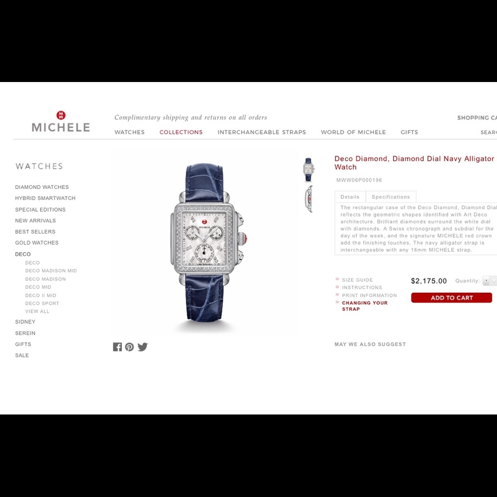 Michele watch - Picture 6 of 6